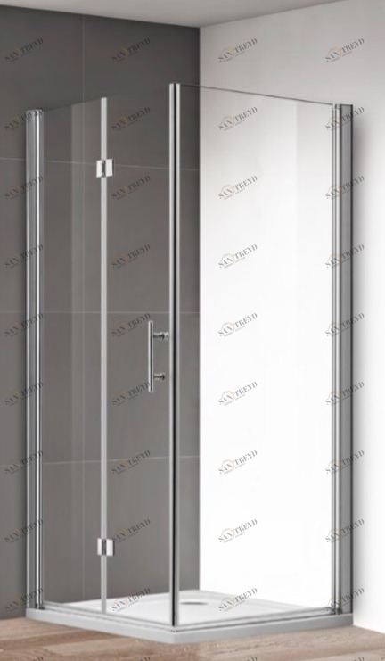 Душевой уголок CEZARES ECO-O-ASH-1-100/80-C-Cr