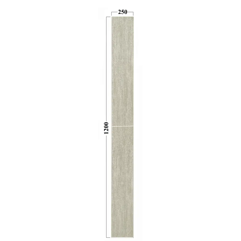 Комплект стеновых панелей ПВХ Artens Милано макси серый 1200x250х10 мм 1.2 м² 4 шт STLM-2020255 - Вид №5