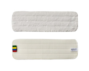 SEP345 ШВАБРА НА ЛИПИКЕ ЭКОНОМ, БЕЛАЯ, МИКРОФИБРА, 42 X 13 СМ Merida