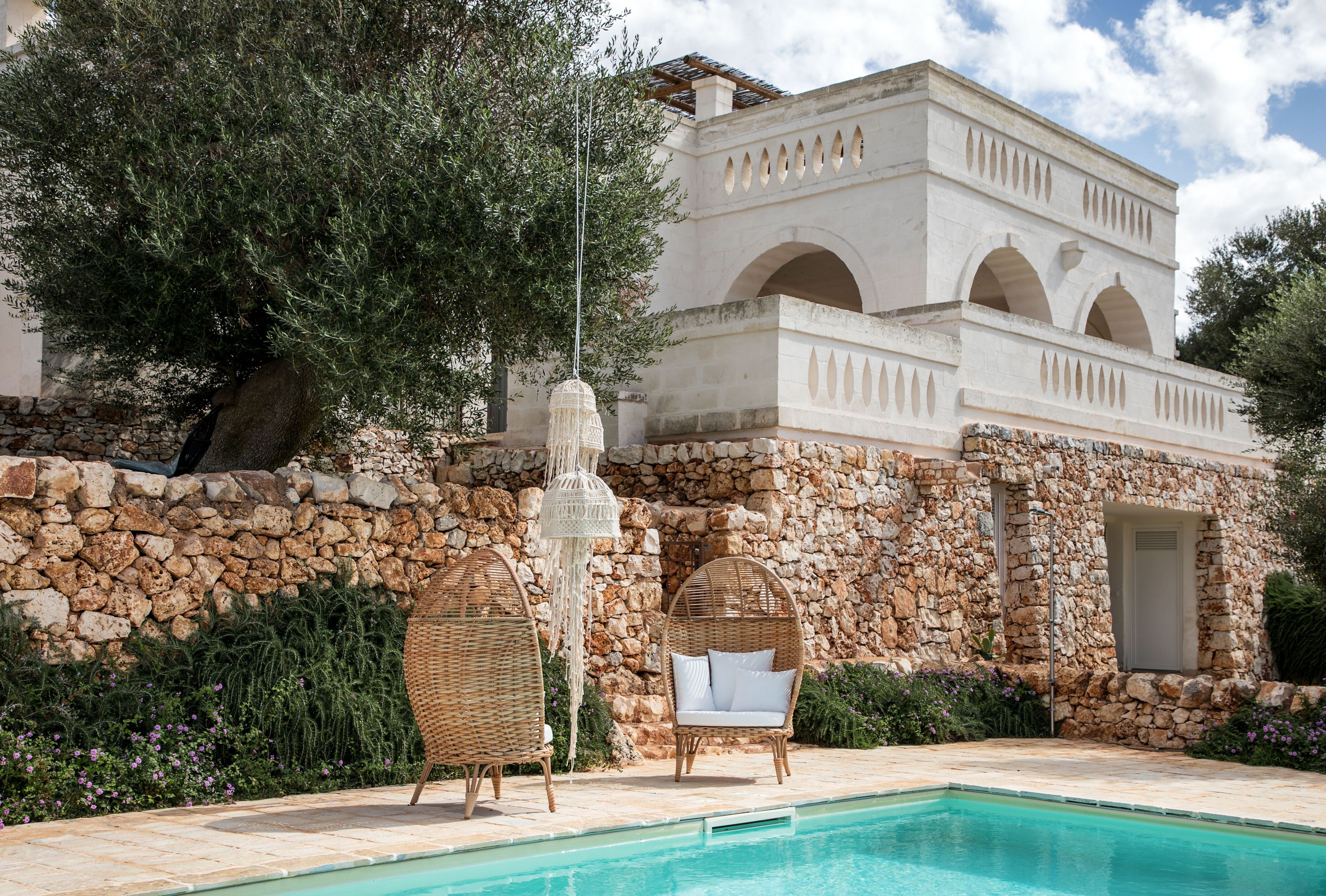 Садовое кресло из синтетического волокна с высокой спинкой cbdesign Long Beach ARCH-00090657 - Вид №8