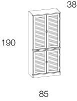 Caroti Деревянная барная стойка Via montenapoleone 734  - Вид №3