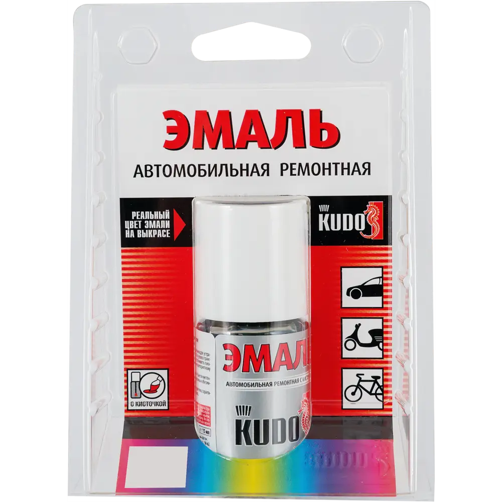 Эмаль автомобильная Kudo с кисточкой цвет амулет 15Мл STLM-2069125 - Вид №2
