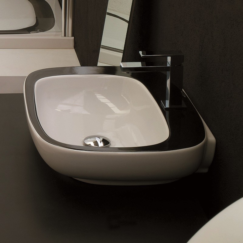 43368 Накладная раковина на столешницу  овальная Ceramica Hidra  - Вид №1