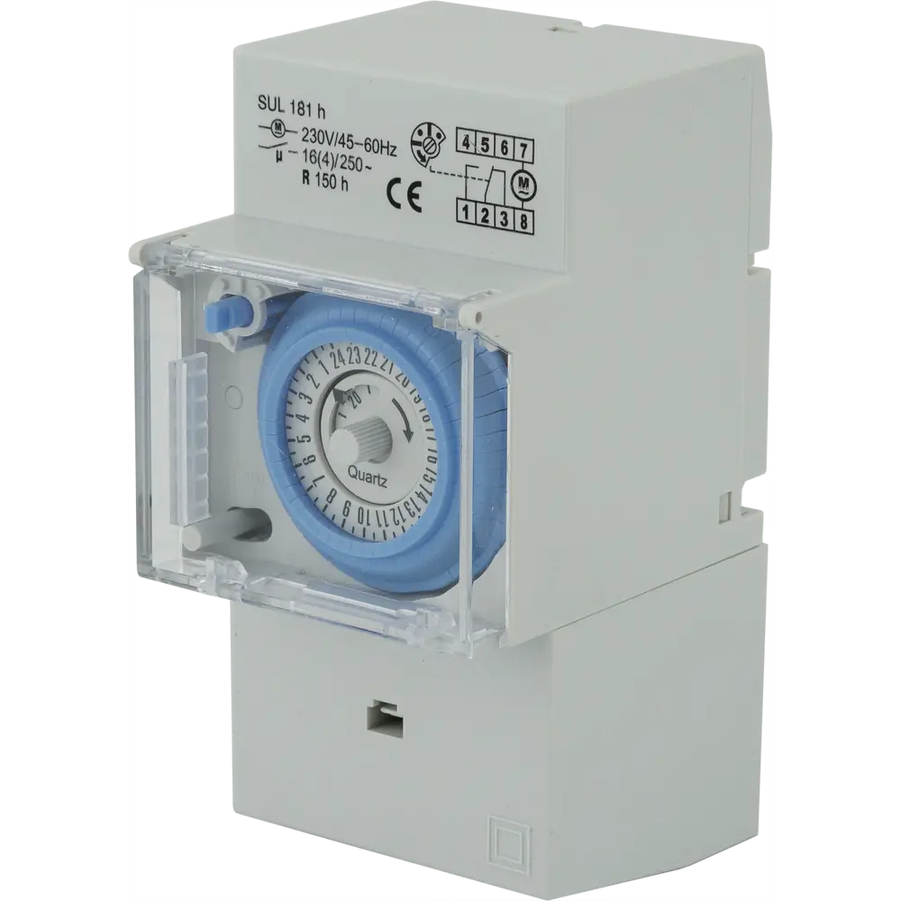 ABB STLM-0017730: Механический суточный таймер для DIN-рейки 82019125 