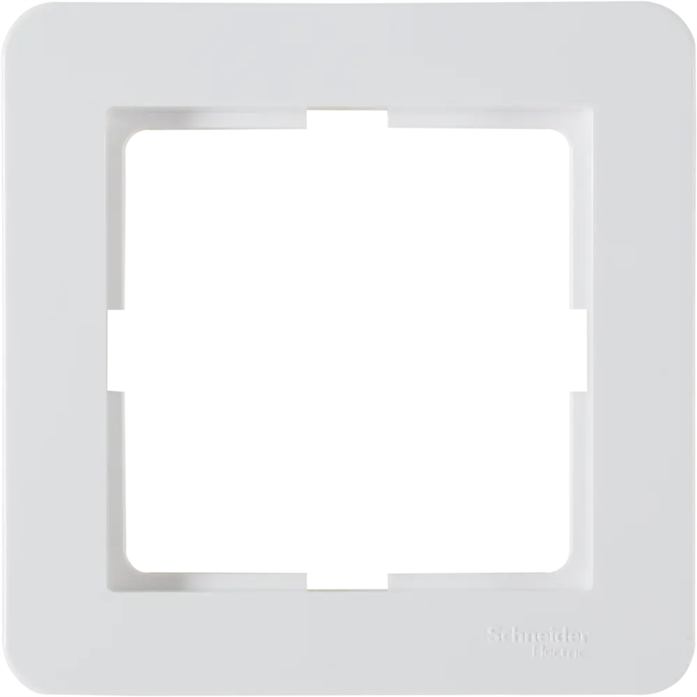 Рамка Systeme Electric W59 Deco для розеток и выключателей - белая защита 82593327 STLM-0030820