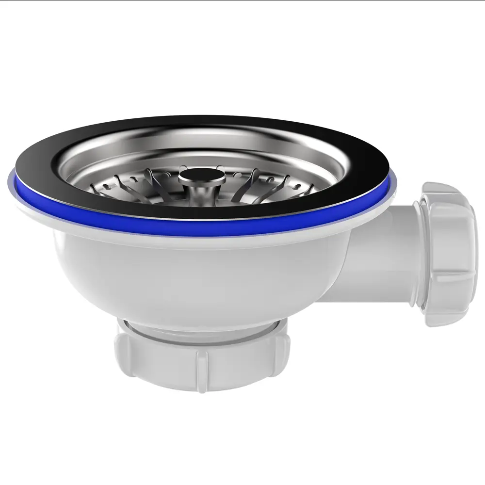 Equation Донный клапан для кухонной мойки с системой click-clack 89209828 STLM-0800271 - Вид №3