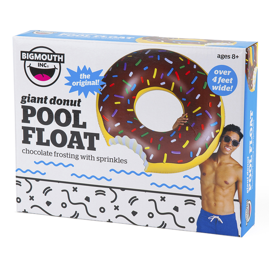 BMPF-0008 Круг надувной , chocolate donut BigMouth  - Вид №11
