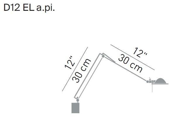 LUCEPLAN Регулируемый настенный светильник из алюминия Berenice sun-id-1471069 - Вид №2