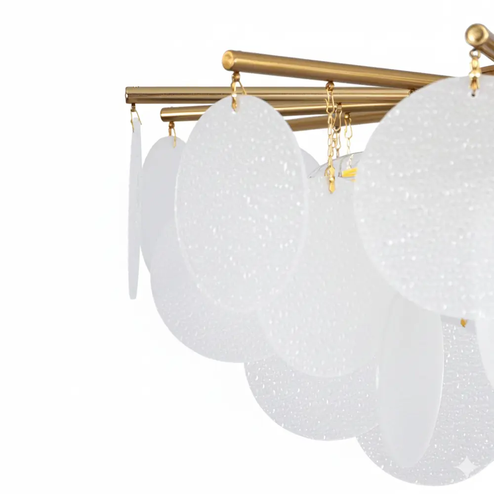 Люстра на штанге Telia 20 м² цвет бронза/белый ESTARES STLM-2165926 - Вид №4