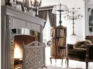 Martini Interiors Открытый деревянный книжный шкаф
