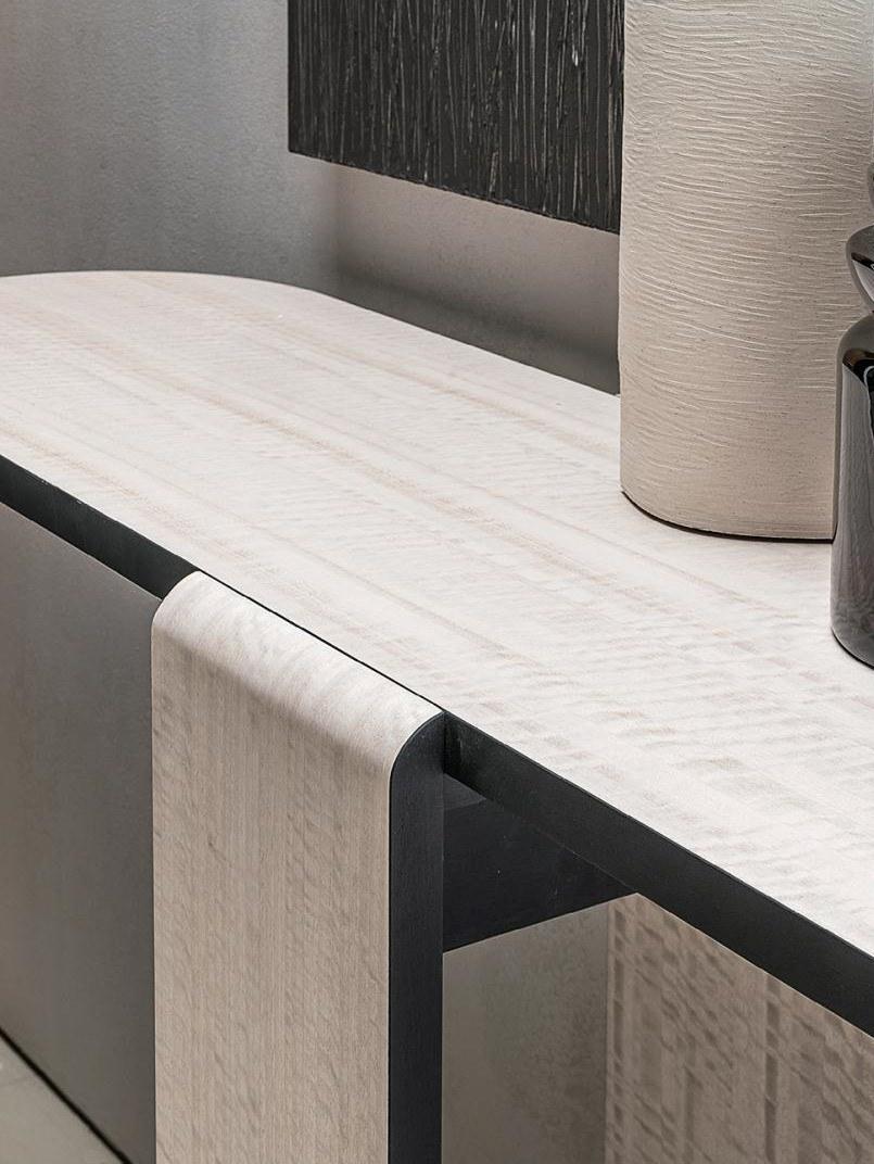 Casamilano Овальная консоль из фанерованной древесины sun-id-1488832 - Вид №1