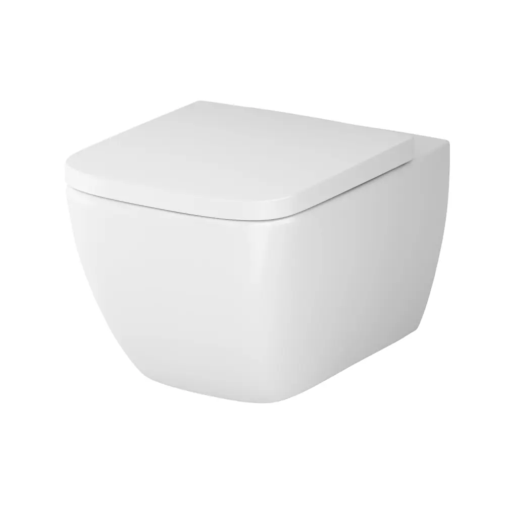 Подвесной унитаз AM.PM Gem с технологией FlashClean и микролифтом 89413039 STLM-1565087