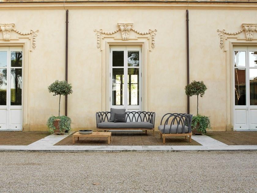 Unopiù Садовый диван из синтетического волокна Les arcs Lsdif - Вид №4