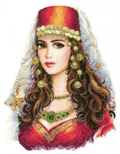 090-04 Бриллиант души моей Набор для вышивания Чудесная Игла 32 х 40 см Чудесная игла