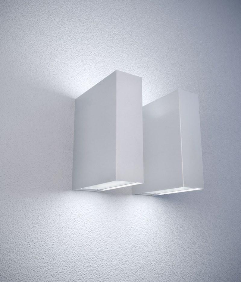 Martinelli Luce Настенный светодиодный светильник из алюминия прямого и отраженного света Tin 1243/l/1 - Вид №1