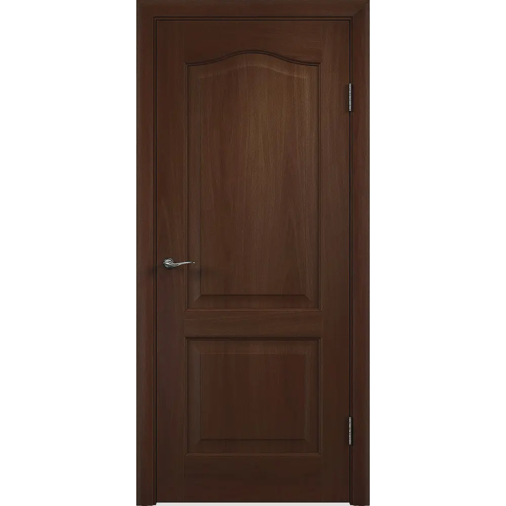 Дверь межкомнатная глухая Антик 60x200 см финиш бумага цвет итальянский орех без замка, без петель VERDA STLM-2089404