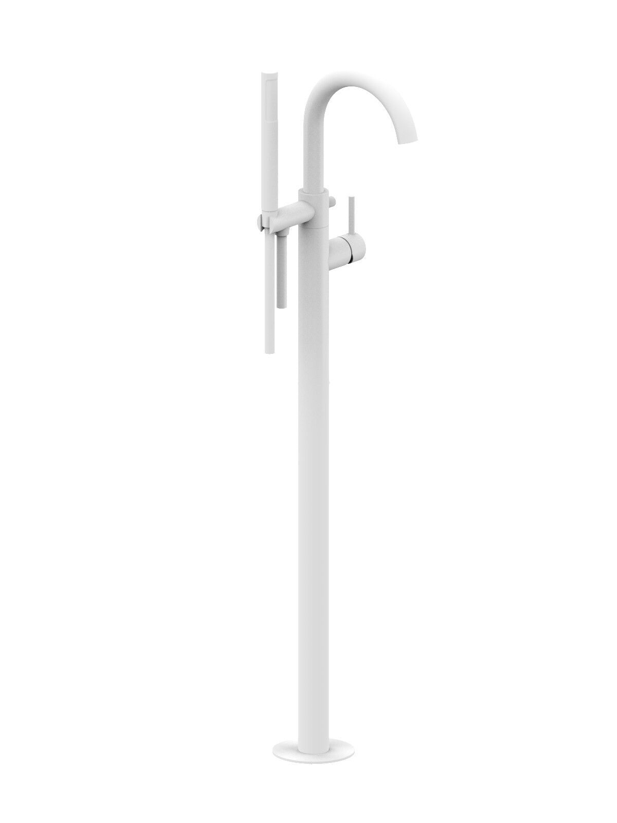 Однорычажный смеситель для ванны с ручным душем Rubinetterie Frattini Pepe XL ARCH-00061708 - Вид №7