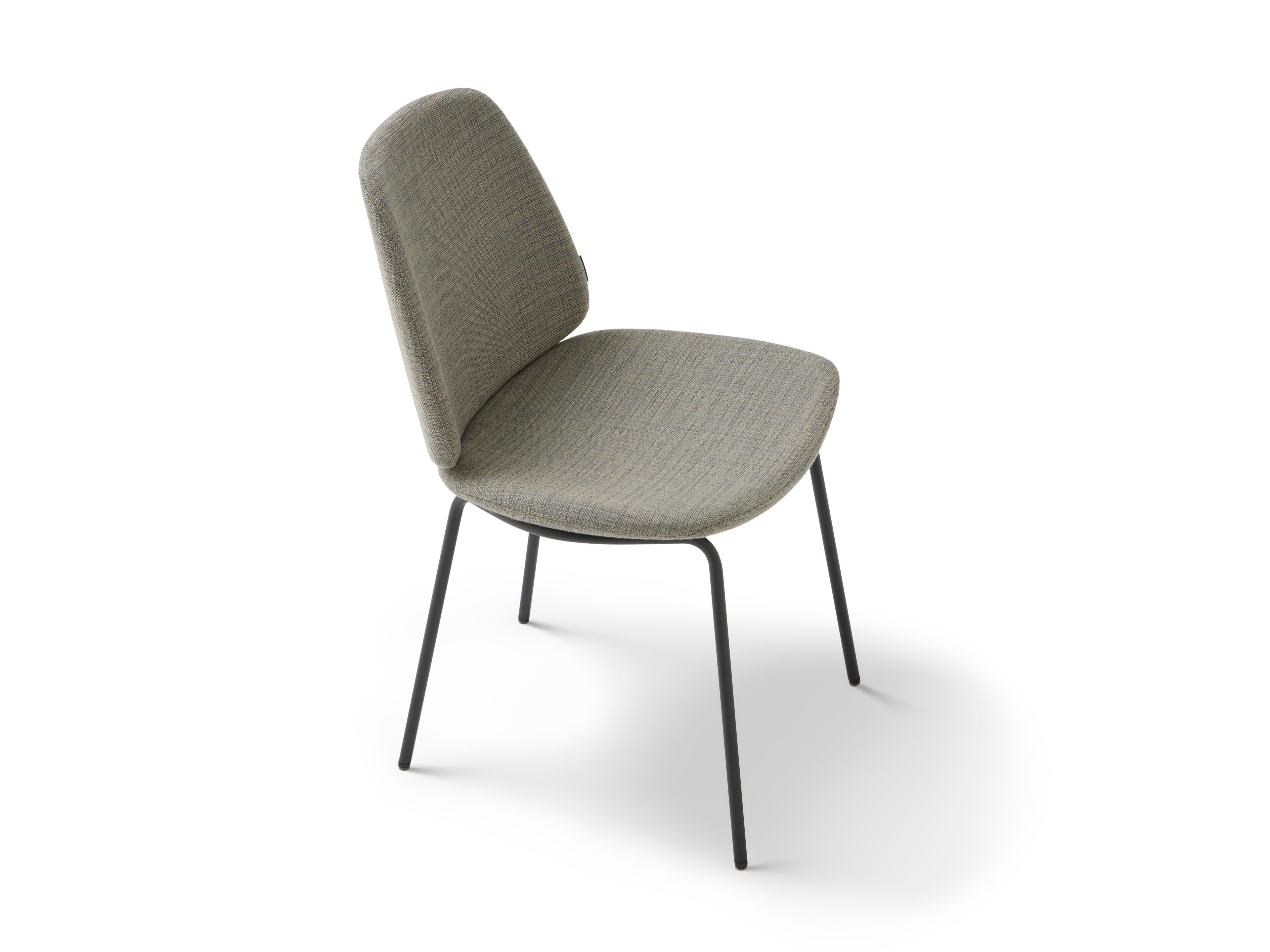 Мягкий стул из ткани MOBLIBERICA Лиссе ARCH-00110265 - Вид №2