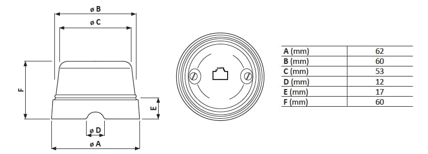Гнездо данных GI Gambarelli White Italy ARCH-00085527 - Вид №3