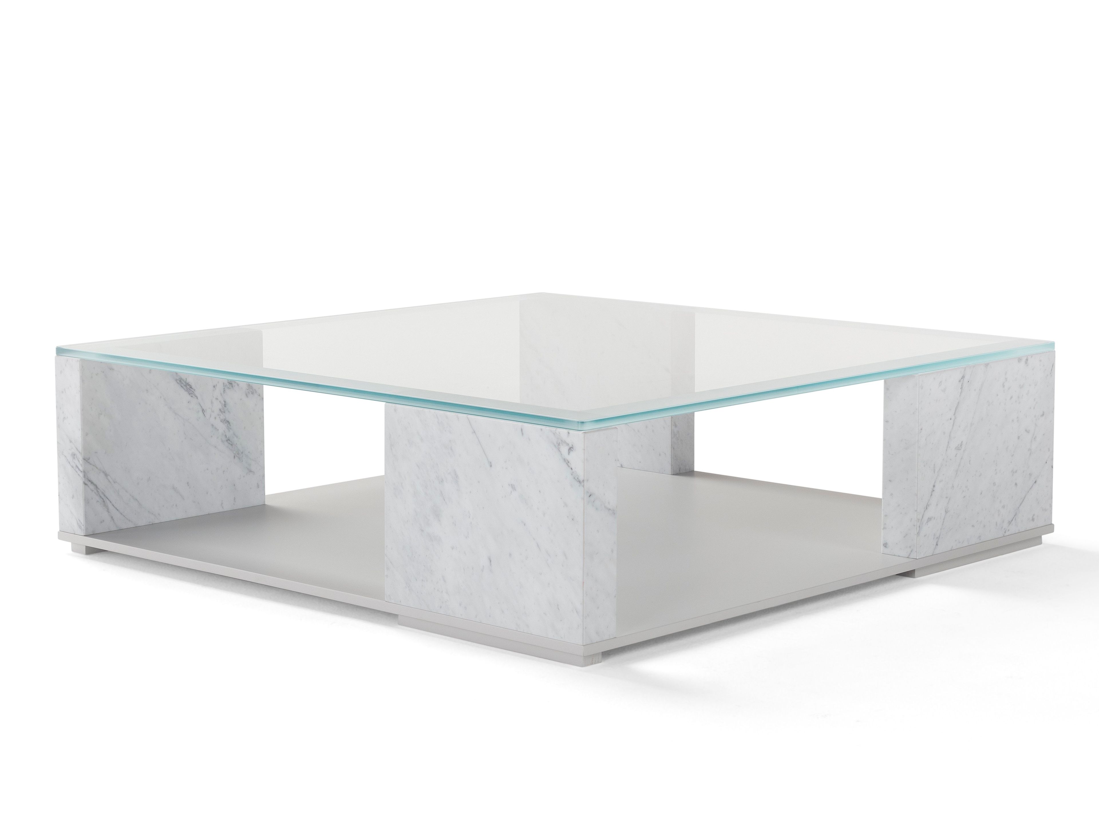 Журнальный столик из мрамора и стекла Amura Quattropietre ARCH-00036435 - Вид №1