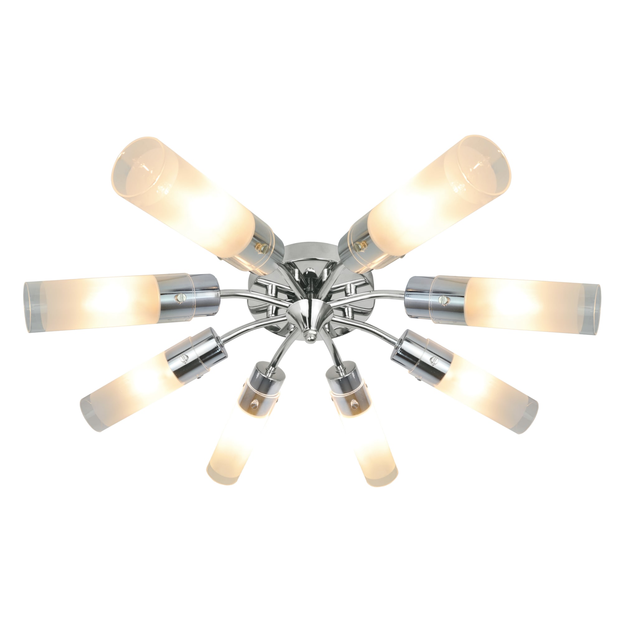 18597298 Люстра 8хЕ14х40 Вт, цвет хром Element Santreyd - Вид №1