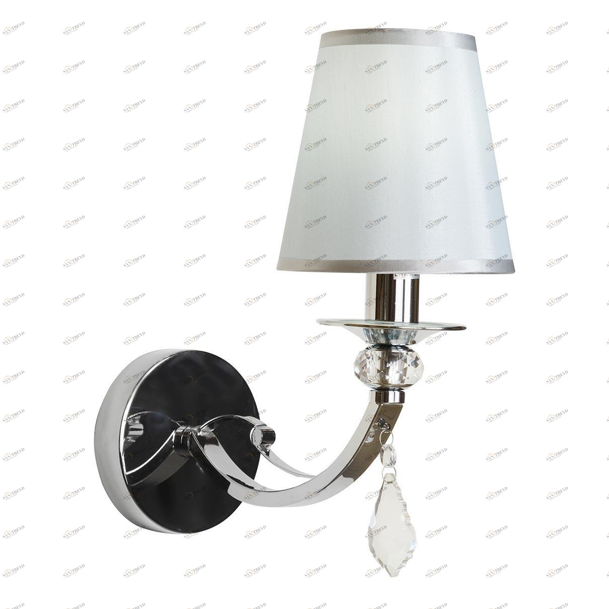 Бра настенное белое iLamp Amadea RM5220/1W CR ILAMP AMADEA 00-3949086 Белый