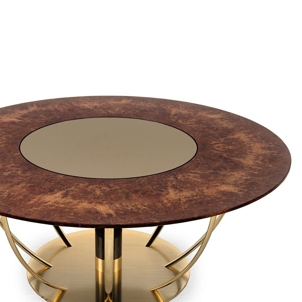 Круглый обеденный стол с Lazy Susan Formitalia купол ARCH-00072412 - Вид №2