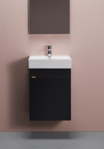 1580001 Go Шкаф Для Умывальника 450 Черный Hafa  Черный