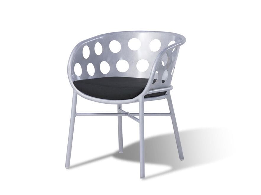 Алюминиевый штабелируемый садовый стул с порошковым покрытием DRIGANI Bubble ARCH-00013713