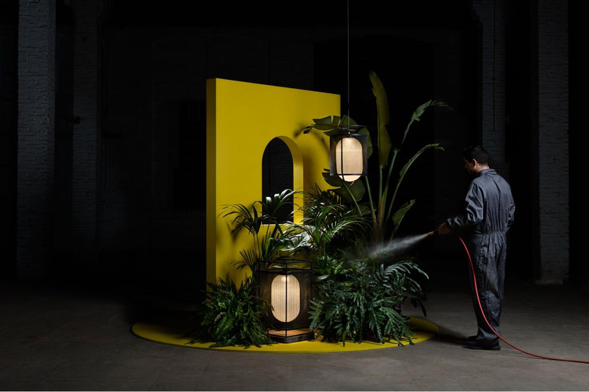 089795 Уличный подвесной светильник T GR Parachilna Denglong Santreyd 