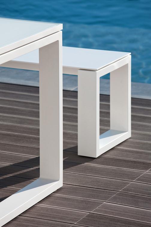 MNST494 Обеденный стол pca white f8 ⌀155см Manutti Fuse - Вид №11