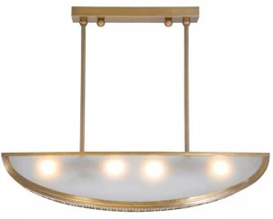 Patinas Lighting Подвесной светильник ручной работы из латуни Orléans