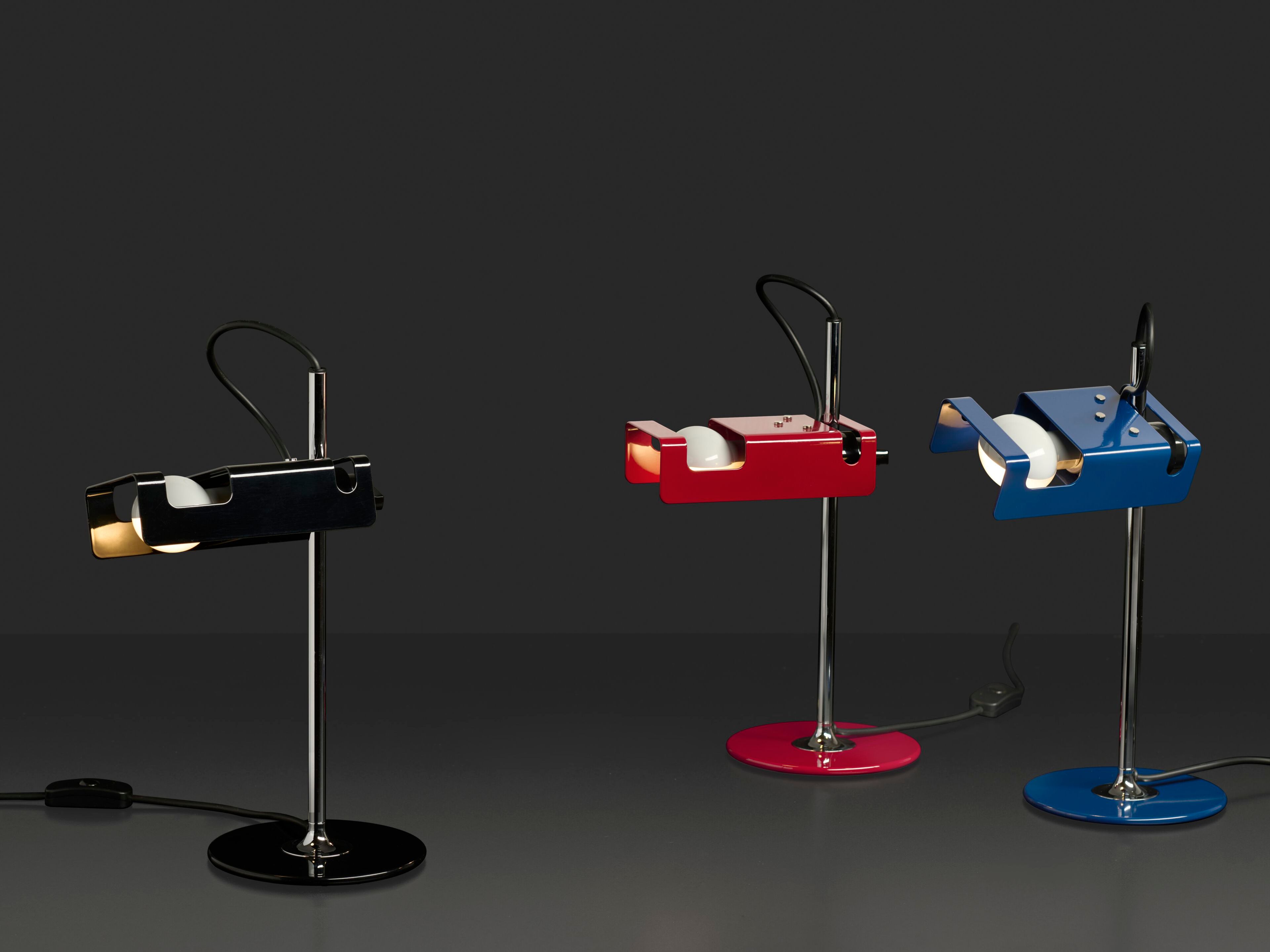 Регулируемая алюминиевая настольная лампа Oluce ARCH-00127131 - Вид №7