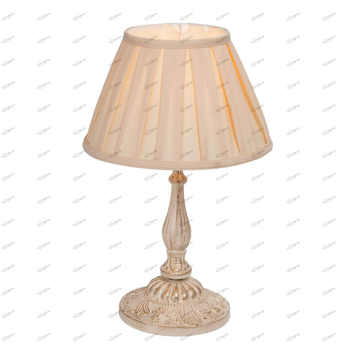 Лампа настольная бежевая Vitaluce V1601/1L VITALUCE  00-3907463 Бежевый 