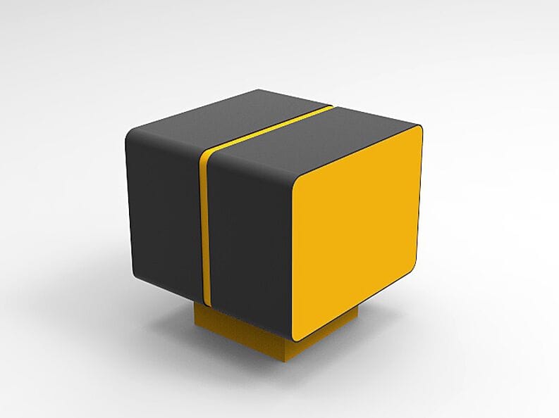 Наружное стальное сиденье CITYSì Ash ARCH-00105509 - Вид №2