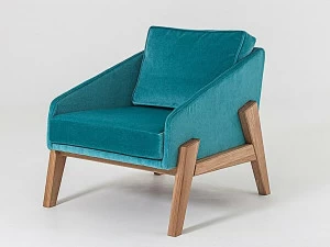 Liqui Contracts Кресло из ткани с подлокотниками Cooper