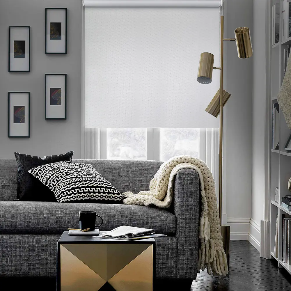 Штора рулонная блэкаут Ромб 180x175 см белая ЭСКАР STLM-2179155 - Вид №3