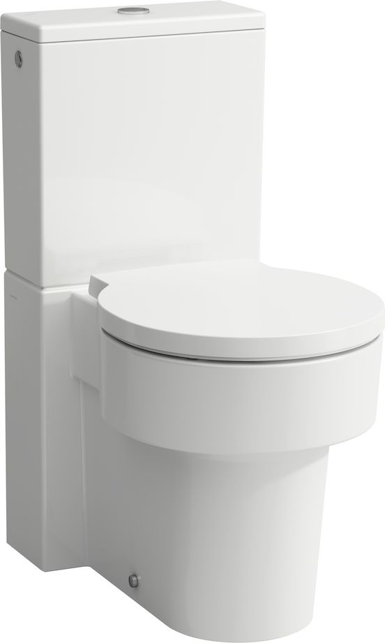 H8242817572311 Напольный унитаз, комбинированный, безободковый смыв Rimless, выпуск горизонтальный/вертикальный LAUFEN PRO