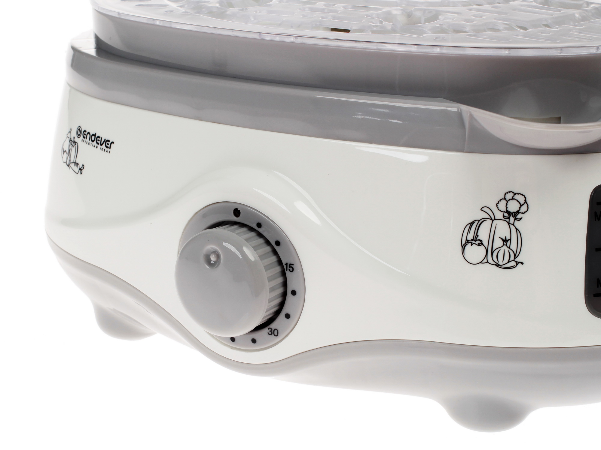 1079095 Пароварка Endever Vita 170 белый STDN-0079150 - Вид №3