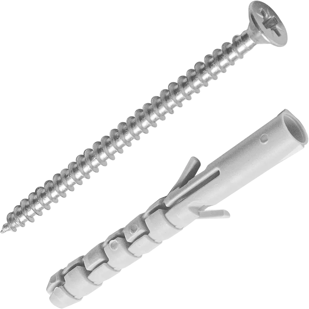 Дюбель потайной STANDERS PND L 6×50 мм с шурупом для бетона и камня 83387765 STLM-0040717