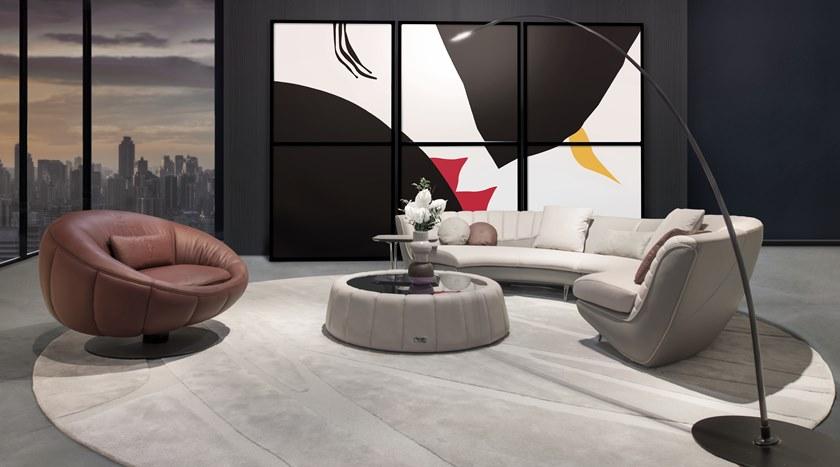 Tonino Lamborghini Casa Кожаный журнальный столик Toledo sun-id-1372694 - Вид №2