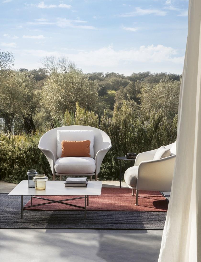 EXPORMIM Садовое кресло из ткани с подлокотниками Liz C831 - Вид №8