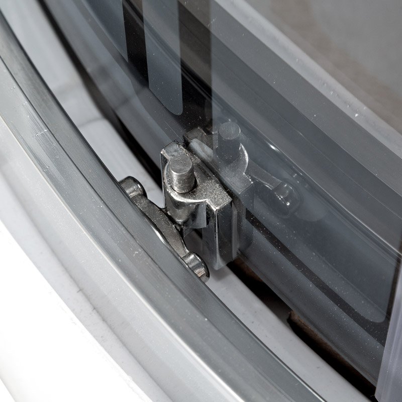 ЕМ1510 N LED Душевая кабина DETO Серия EM BМ1510 с гидромассажем BLACK - Вид №12