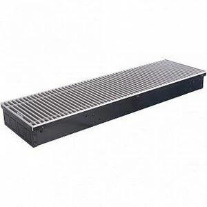 Конвектор внутрипольный STOUT SCN 110.240.2400 (Решётка роликовая, анодированный алюминий)