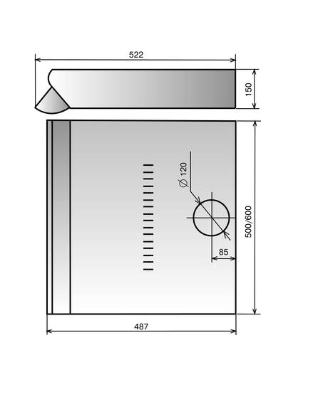 1024866 Вытяжка подвесная ELIKOR Davoline 60П-290-П3Л белый/прозрачный STDN-0085414 - Вид №6