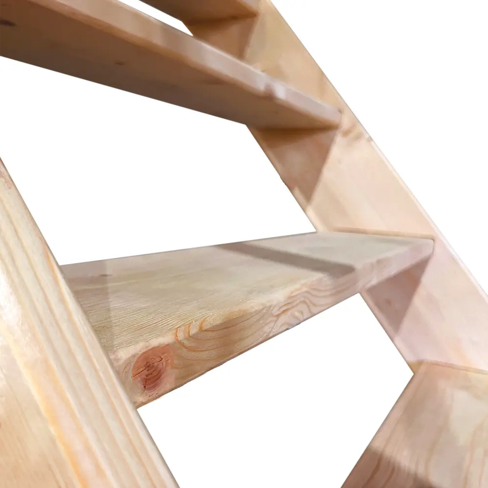 Лестница прямая деревянная 3М ТДВ STLM-2064717 - Вид №1