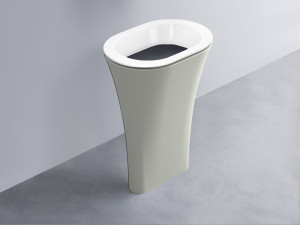 AMLA65-BL+AMPILO-BA+AMCOLO-PM Раковина Amedeo Ovale отдельностоящая cielo Enjoy + Amedeo