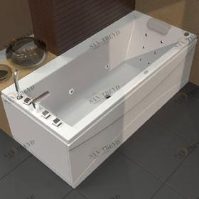 Гидромассажная ванна Wellis Vitalia E-Drive Touch ™ sun-id-296348