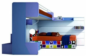 Zalf Кровать-чердак из дерева Virgola