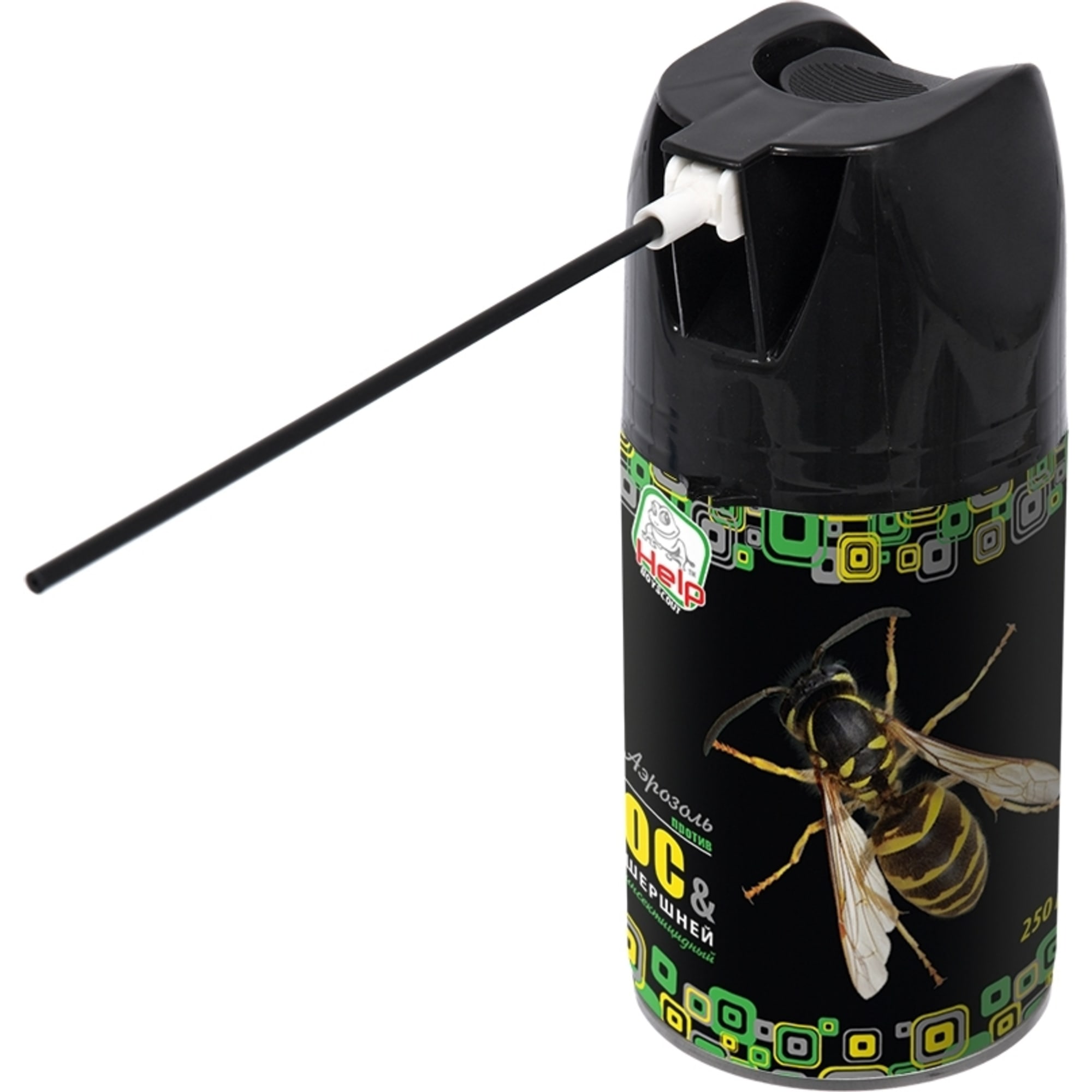 82735662 Аэрозоль Help от ос и шершней инсектицидный 250 мл Santreyd  - Вид №1